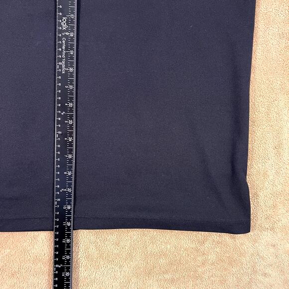 Pebble Beach Golf Men's Dri-Luxe Performance Polo Shirt Black Gray Size Large - Picture 4 of 8